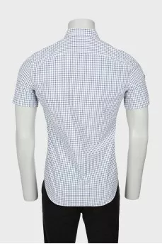 Men's checkered shirt