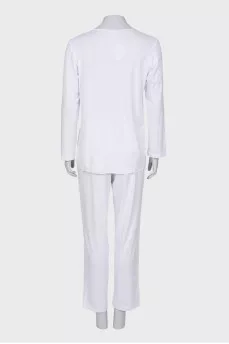White suit with tag