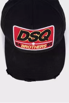 Men's cap with an embroidered logo