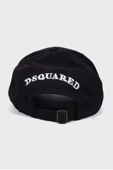 Men's cap with an embroidered logo