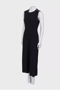 Black shift jumpsuit
