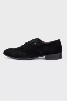 Men's suede lace-up shoes