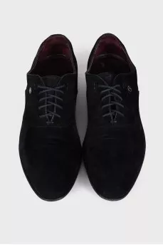 Men's suede lace-up shoes