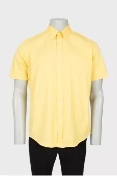 Men's yellow shirt