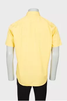 Men's yellow shirt