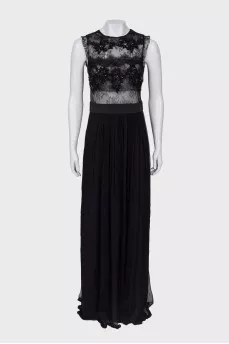 Black maxi dress