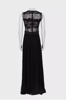Black maxi dress