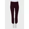 Burgundy dress pants