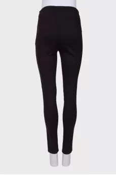 Combination slim fit trousers