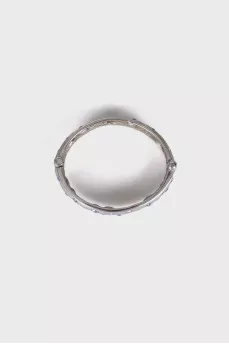 Decorated silver bracelet