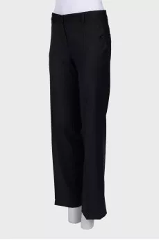 Classic wool trousers