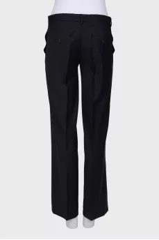 Classic wool trousers