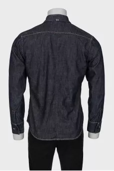 Men's denim shirt