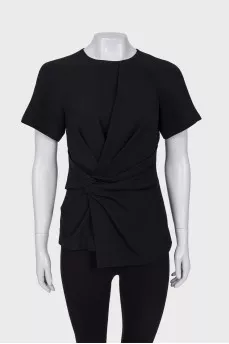 Classic draped T-shirt