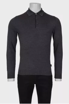Dark gray men's jumper