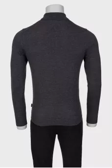 Dark gray men's jumper