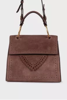 Brown perforated bag