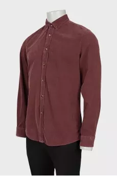 Men's corduroy shirt