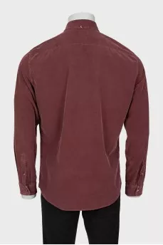 Men's corduroy shirt