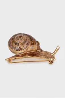 Brooch in the shape of a snail