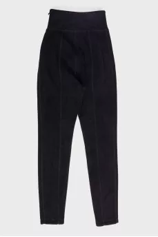 Black leggings with tag
