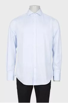 Men's blue shirt