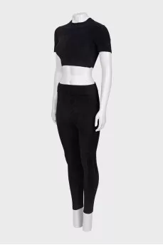 Black set with leggings
