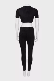 Black set with leggings