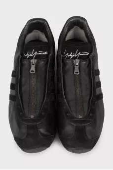 Men's zipper sneakers