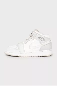Air Jordan 1 Mid Gray Camo sneakers