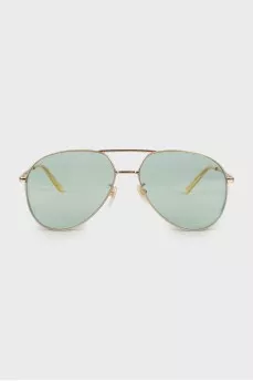 Aviator translucent sunglasses