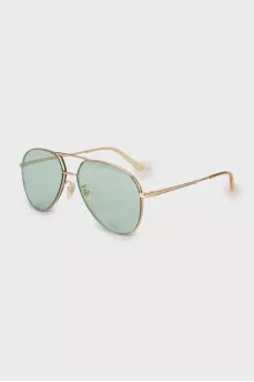 Aviator translucent sunglasses