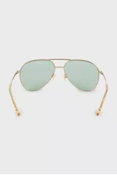 Aviator translucent sunglasses