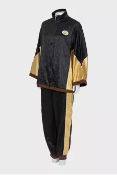 Tracksuit with logo on chest