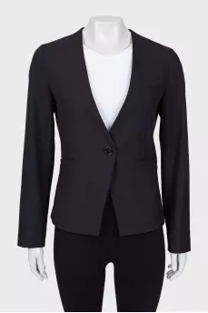 Black jacket with pockets