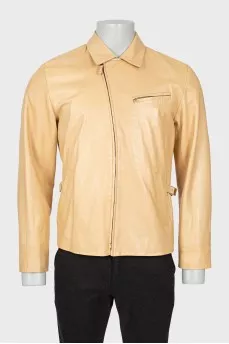 Men's leather jacket