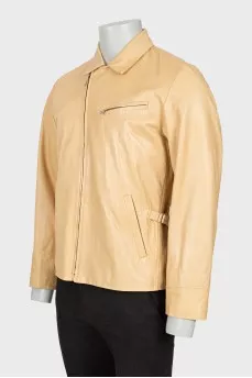 Men's leather jacket