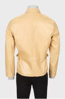 Men's leather jacket
