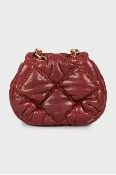 Bag Bubble Quilted Lambskin Micro Flap Bag