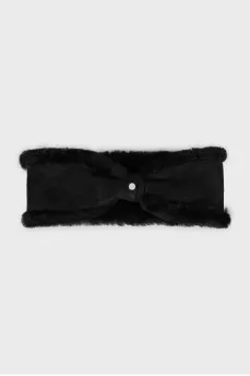 Headband with fur