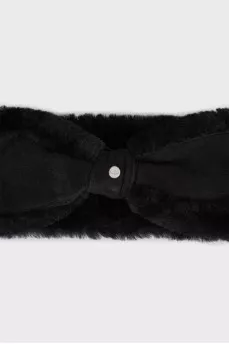 Headband with fur