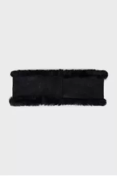 Headband with fur