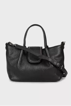 Leather mini crossbody bag