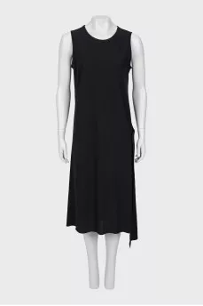Velcro wool dress