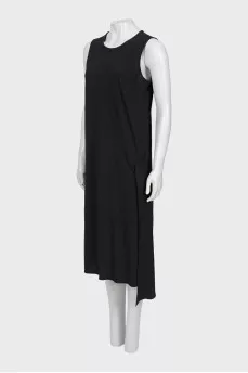 Velcro wool dress