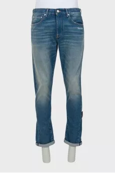 Men's blue jeans
