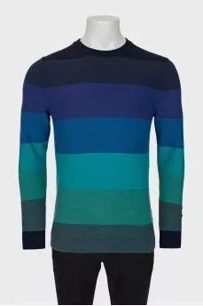 Men's striped sweater