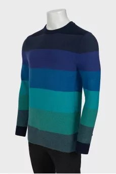 Men's striped sweater