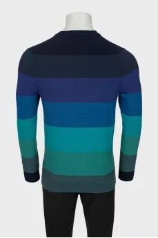 Men's striped sweater