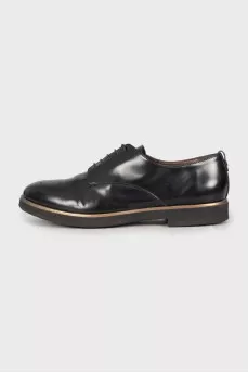 Men's black brogues
